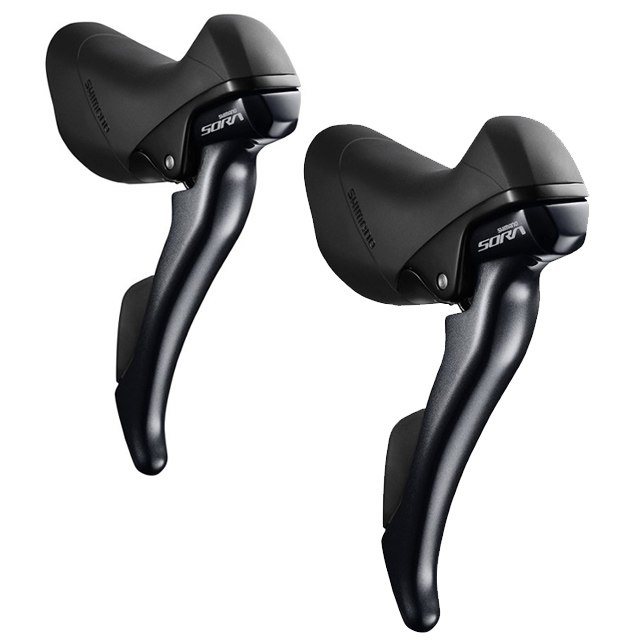 Shimano ST-R3000 Drop-bar Shifter Pair 9-Speed — afbeelding 1