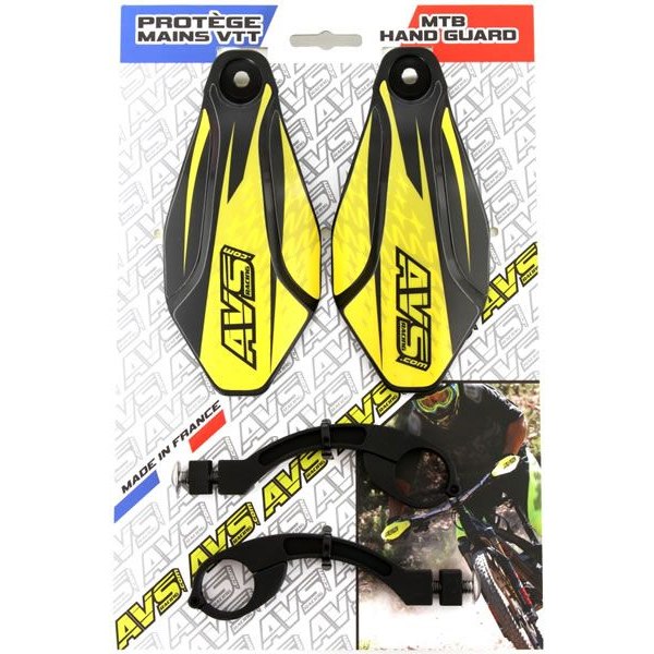 Protège-mains VTT Universels – Noirs, En Nylon – Pour VTT, Vélo Route, Vélo Plié