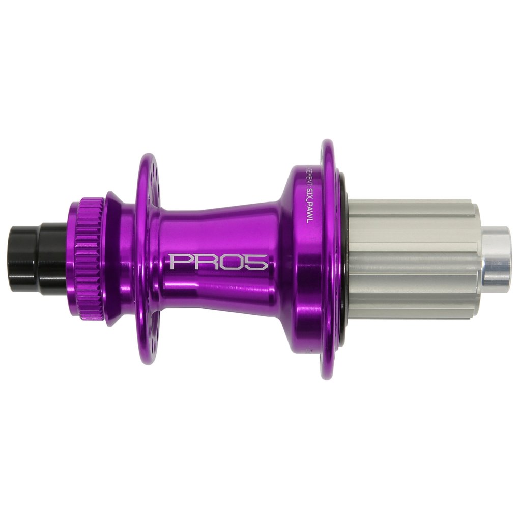 Hope Pro 5 Rear Hub - Centerlock - 12x142mm | Shimano HG - orange