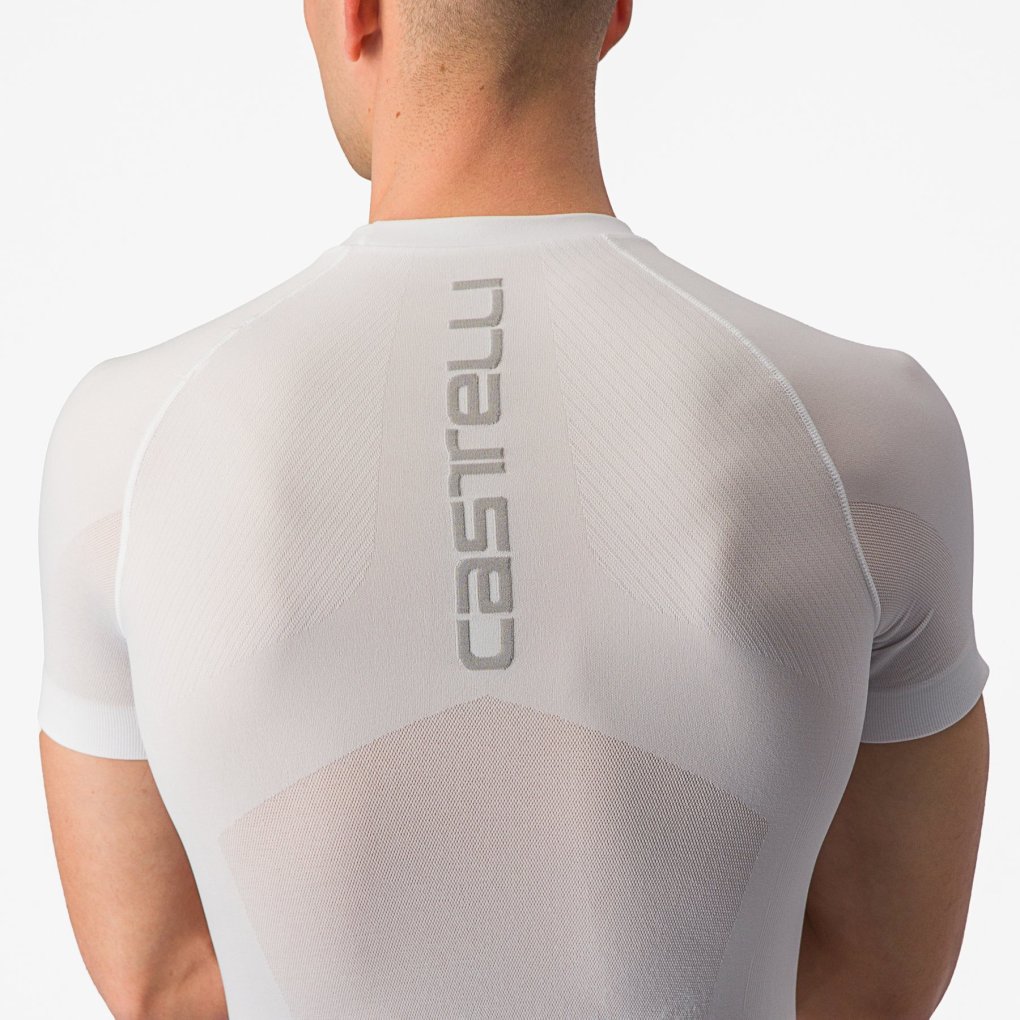 Castelli Core Seamless Base Layer SS Men white 001