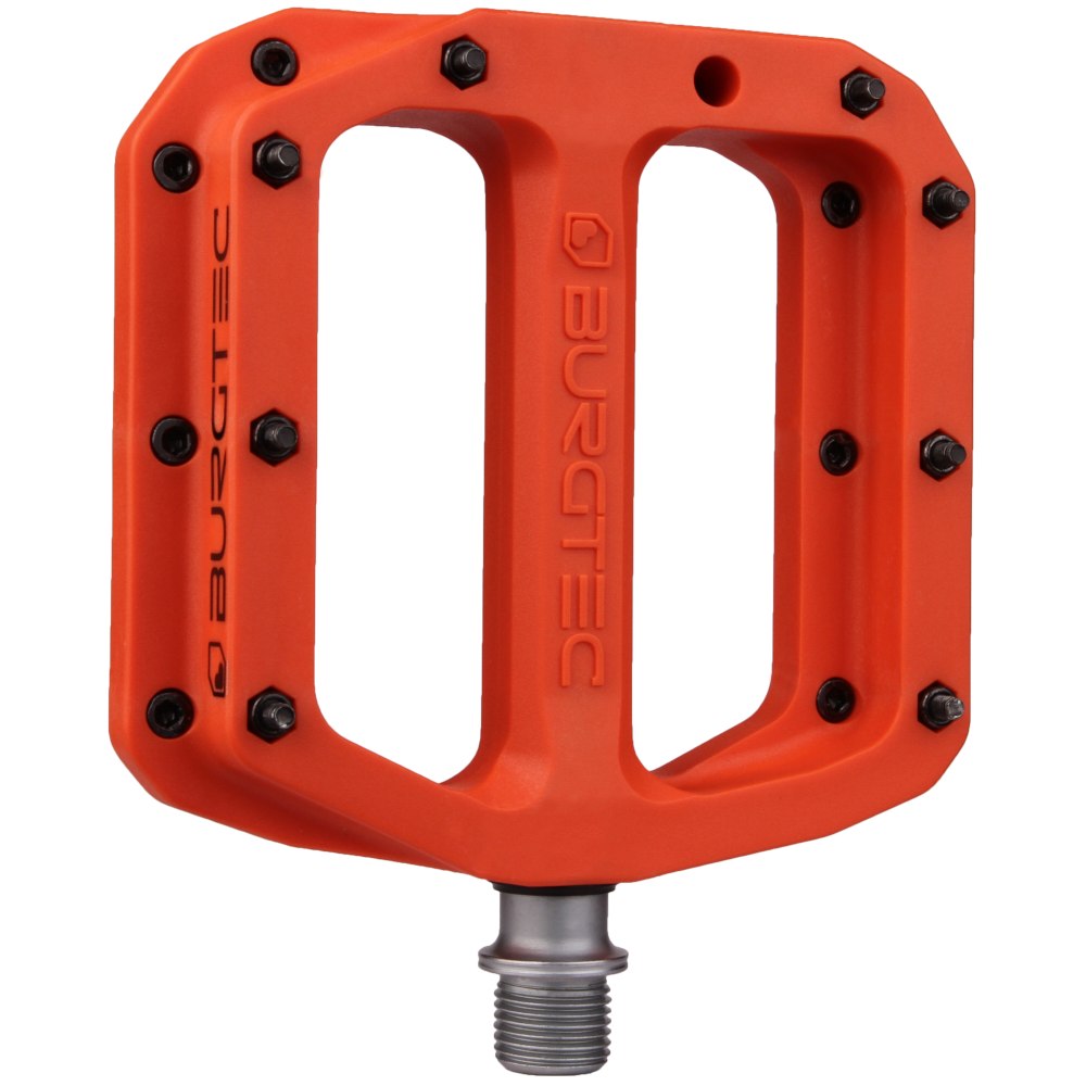Burgtec MK4 Composite Flat Pedals - burgtec black | BIKE24