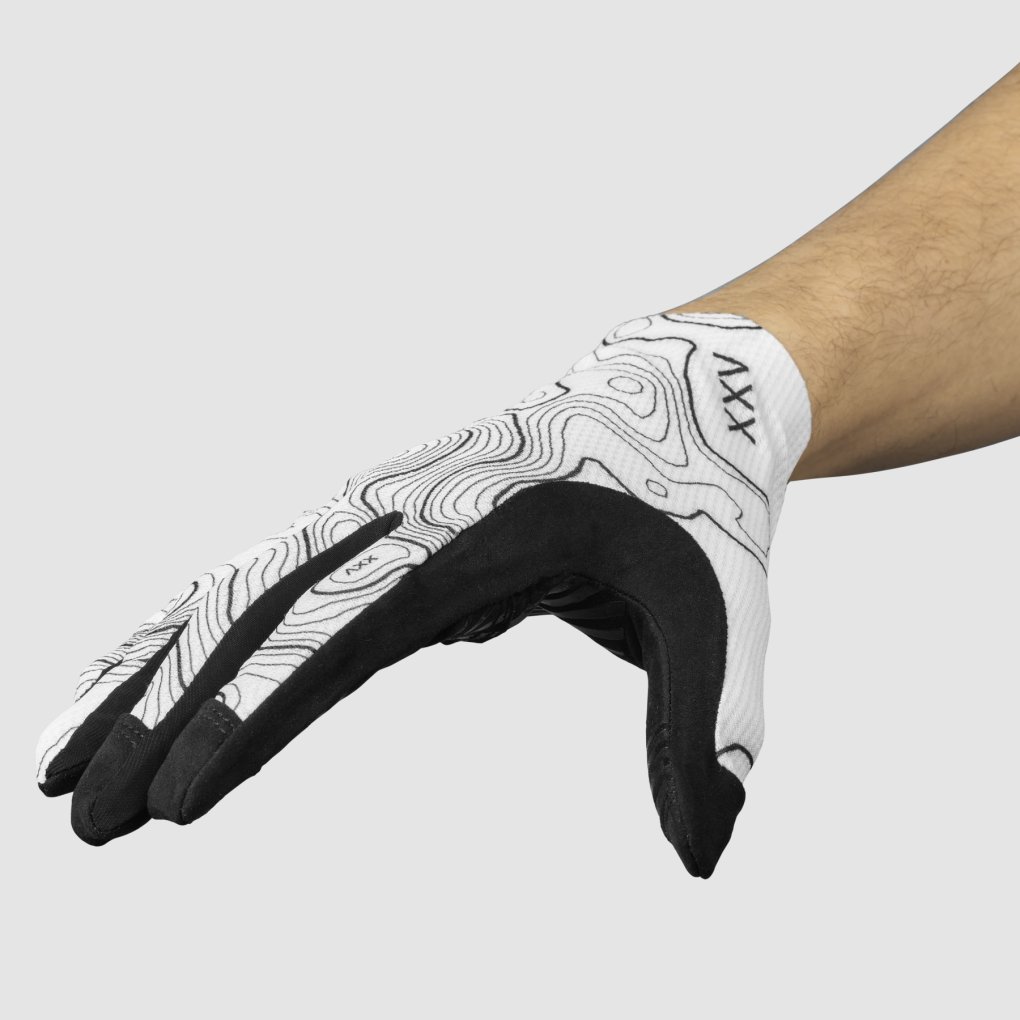 GripGrab Rebel Full Finger Gloves White