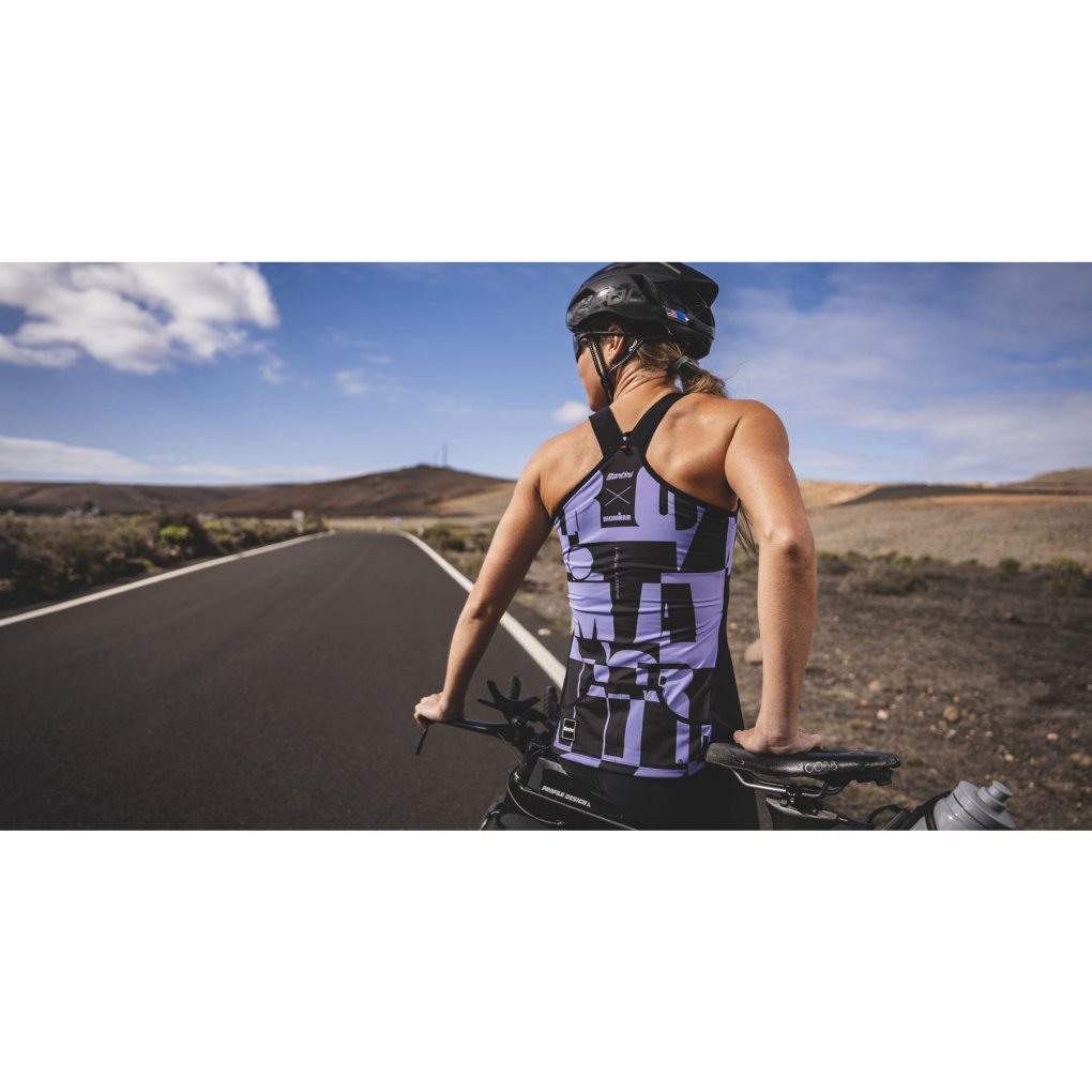 Santini Top Triatlon sin Mangas Mujer Enigma IRONMAN