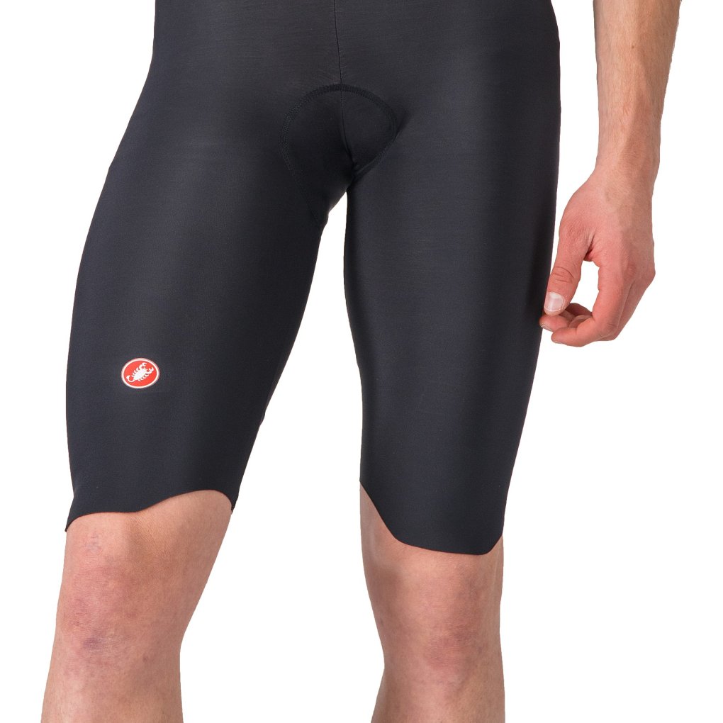 Castelli Omloop Thermal Bibshorts Men - black 010 | BIKE24