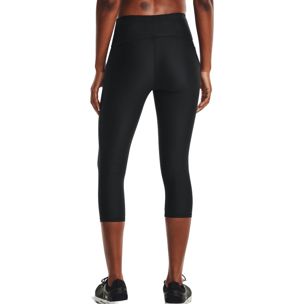 Under Armour HeatGear® No-Slip Waistband Capris Women Black