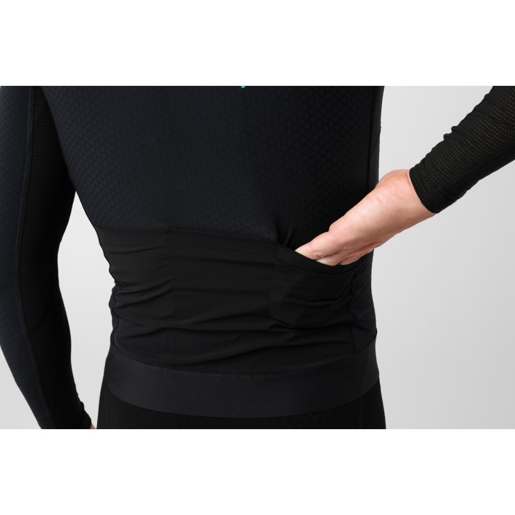 Isadore Echelon Aero Cycling Longsleeve Jersey Men - Anthracite