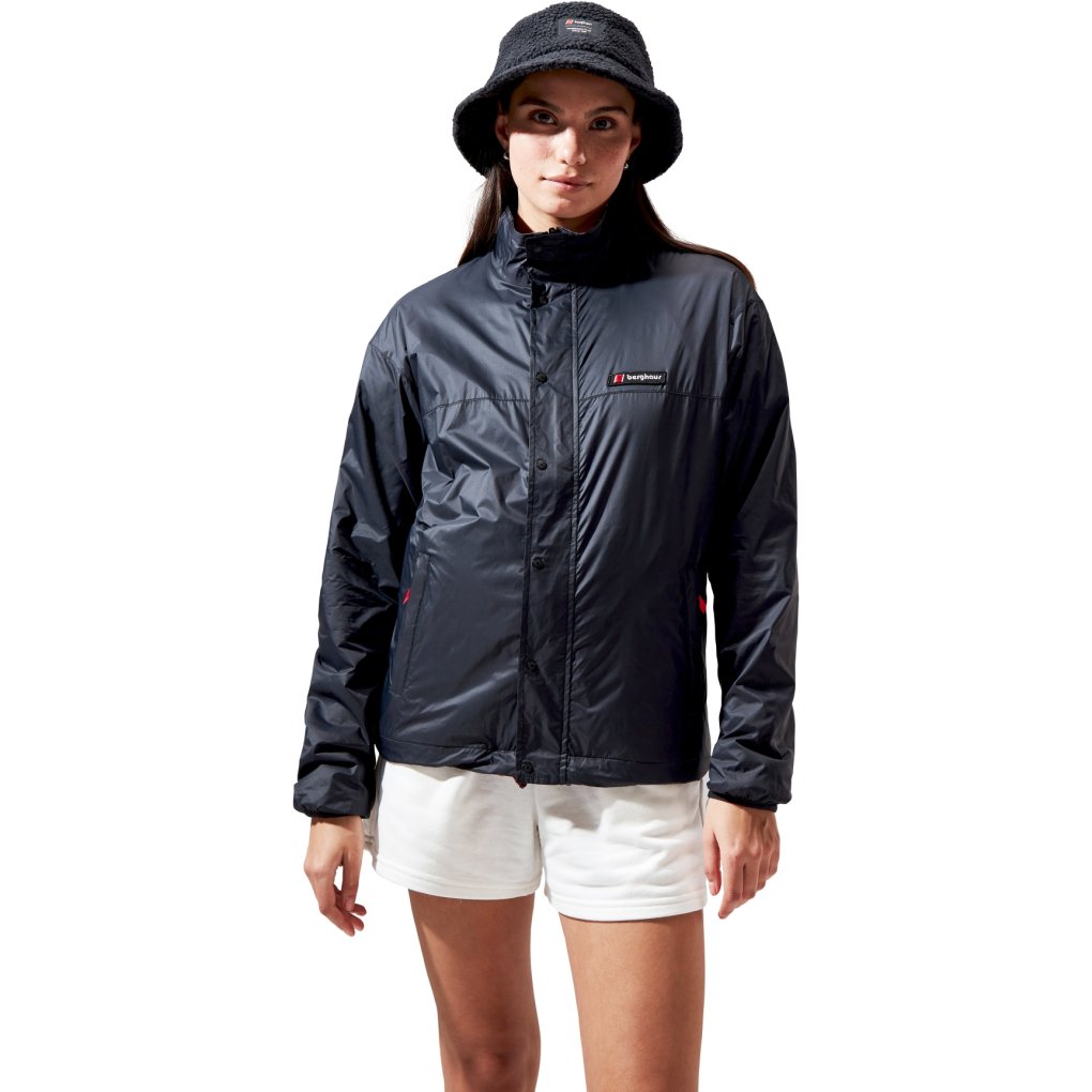 Berghaus Reverse Wind Unisex Fleece Jacket Jet Black/Geo Aztec