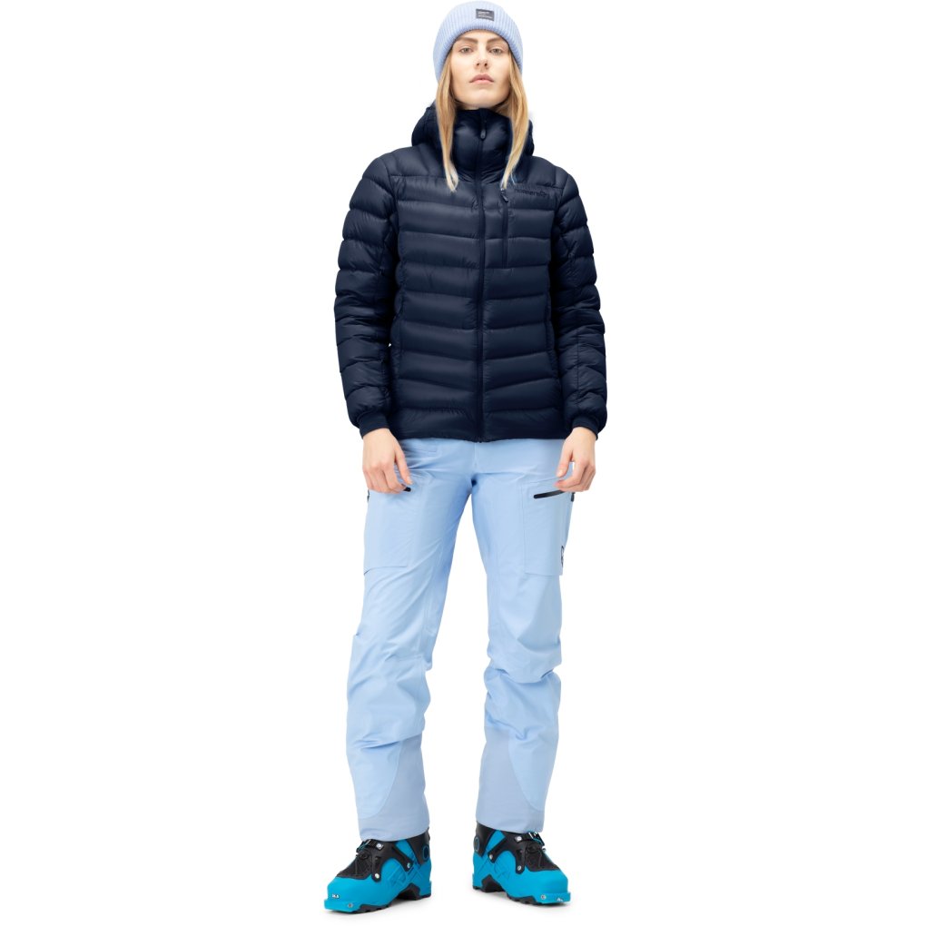 Norrona lyngen down850 Hood Jacket Women - Indigo Night | BIKE24
