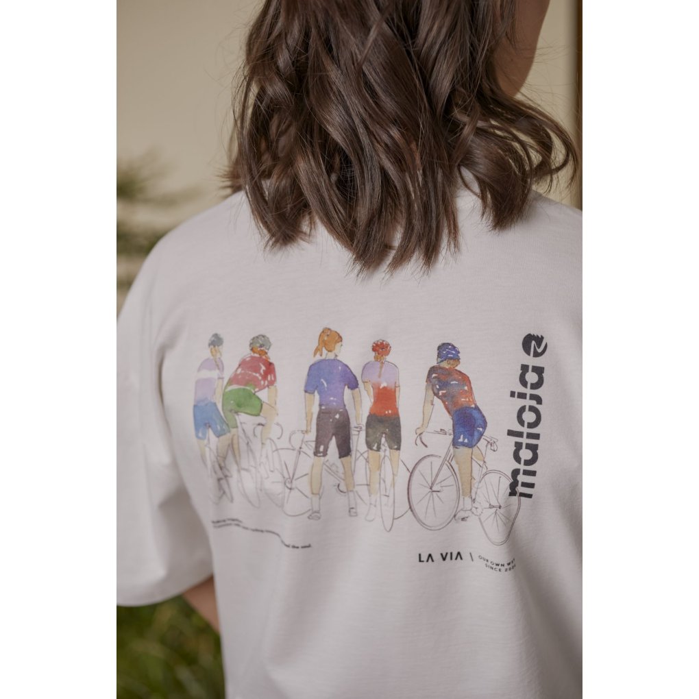 Maloja Organic Cotton T-Shirt Damen shaded white