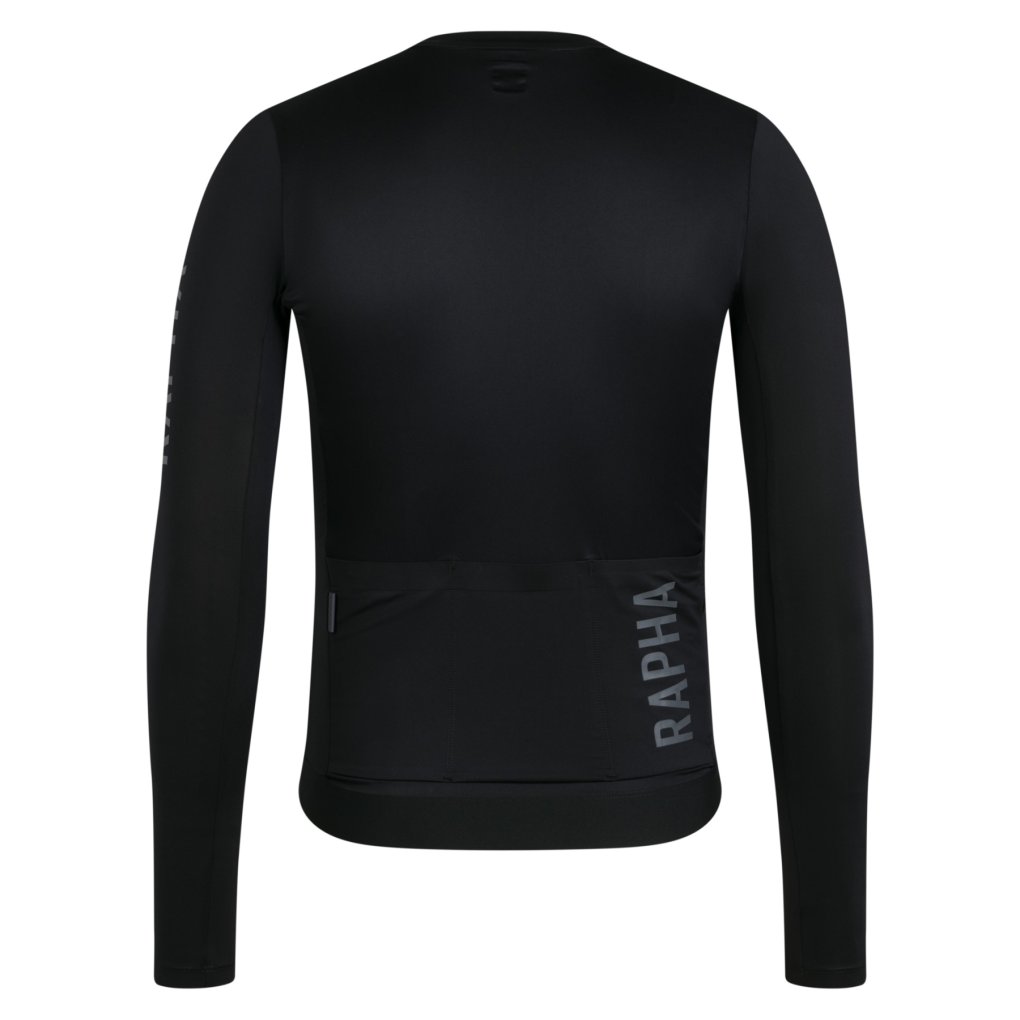 Rapha Pro Team Lightweight Long Sleeve Jersey Men - carbon/navy
