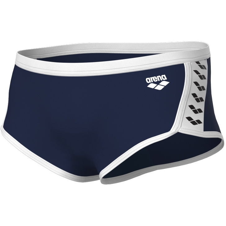 arena Performance Icons Solid Low-Waist Swim Shorts Men - Royal