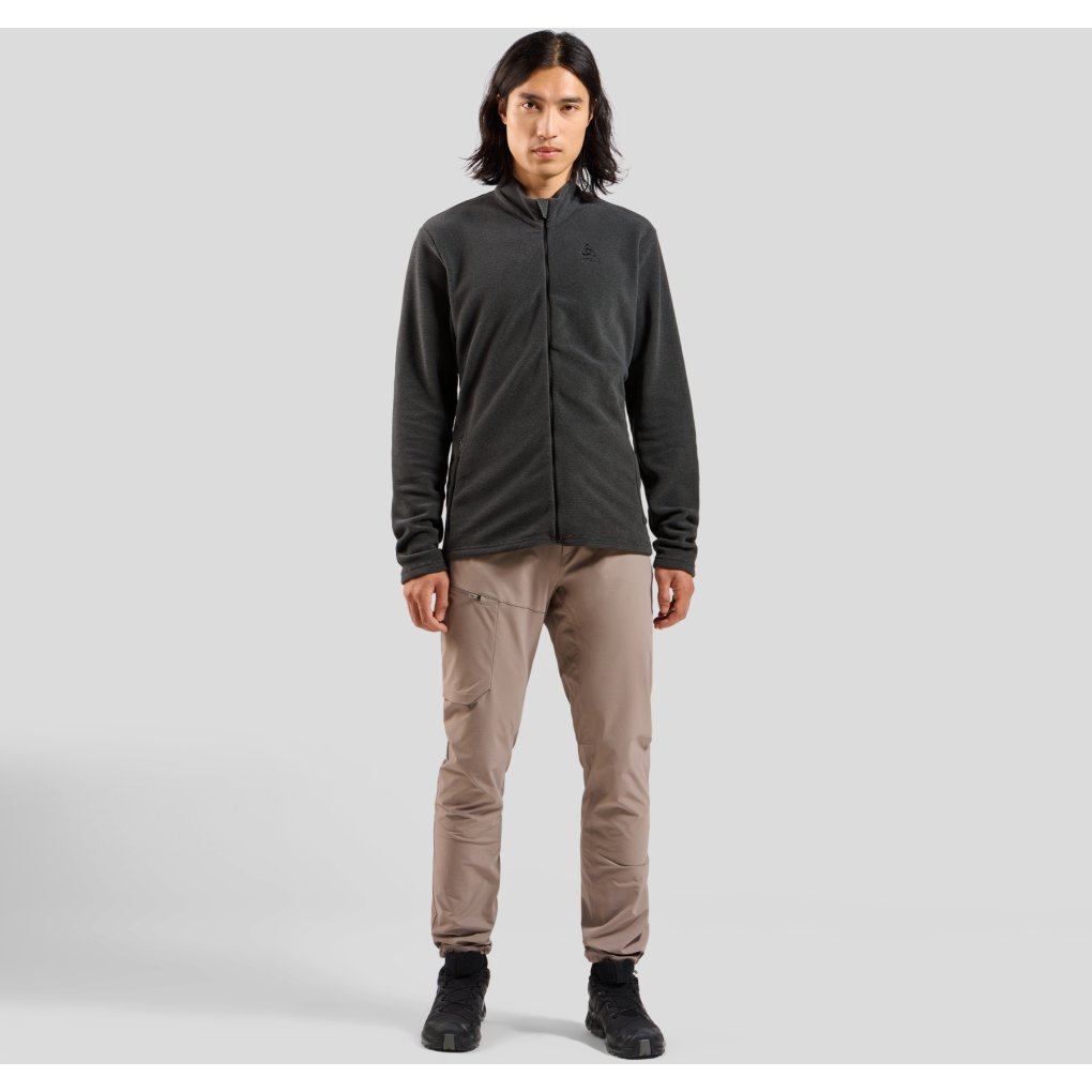 Odlo Veste Polaire Homme Roy shale grey black stripes BIKE24