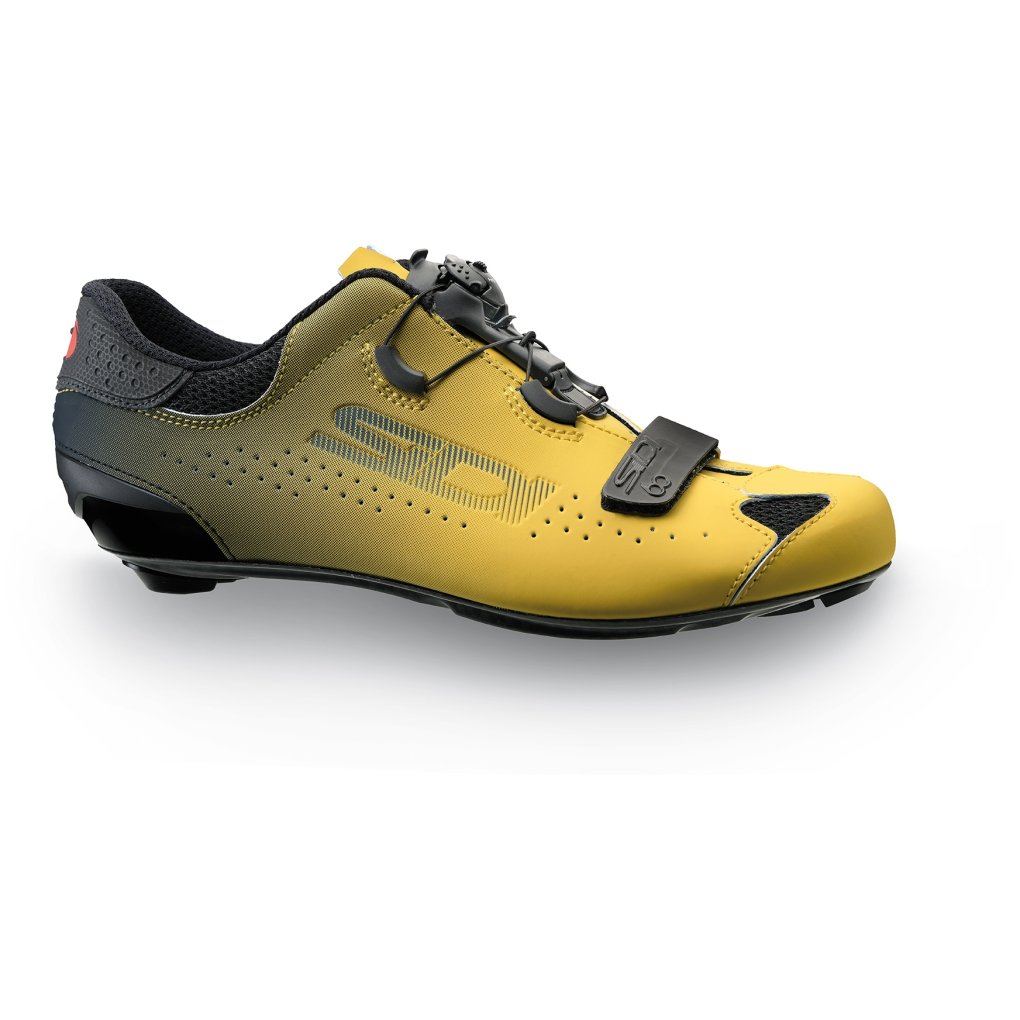 SIDI CLEVER シューズ EUR 41 イエローブラック sidi-sixty-road-shoes