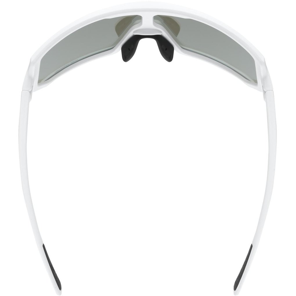 Uvex sportstyle 235 V Glasses - white matt/variomatic litemirror