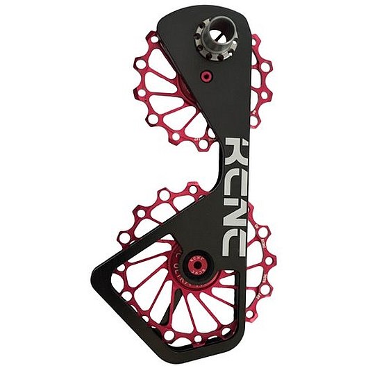 Jaula De Polea Sobredimensionada KCNC Para Shimano Dura Ace 9000 Y Ultegra 6800, Color Negro