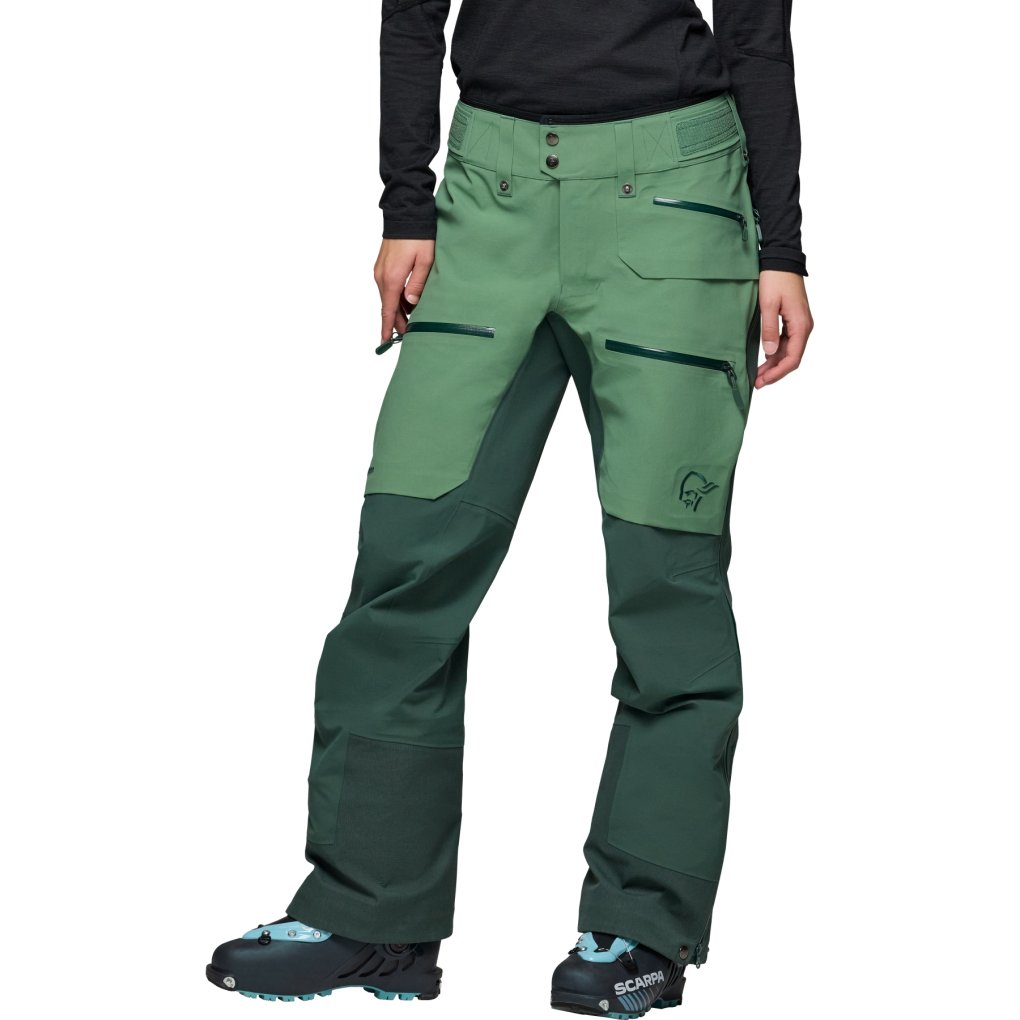 Norrona lofoten Gore-Tex Pro Pants Women - Dark Ivy | BIKE24