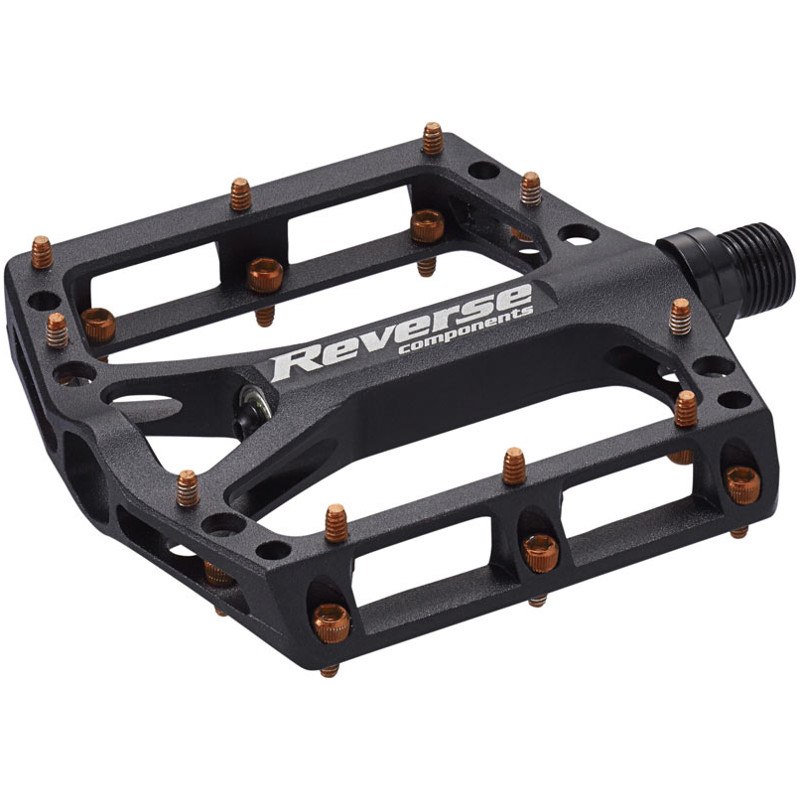 Reverse Components Black ONE MTB Flat Pedals - black/red | BIKE24