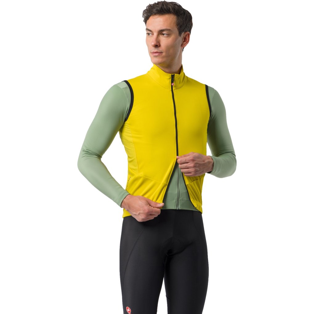 Castelli Perfetto Air Vest Men - brilliant orange 034 | BIKE24