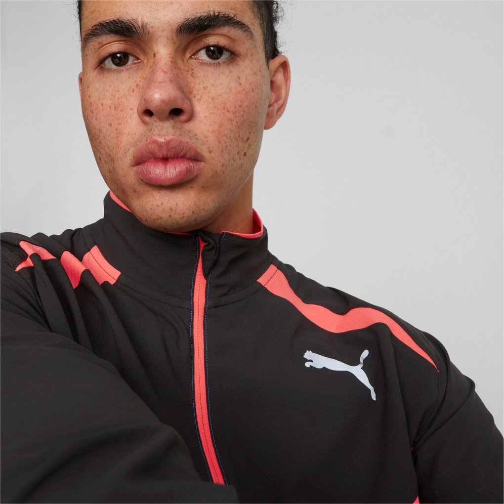 Puma Giacca Running Uomo Ultraweave Puma Black-Ultra Blue BIKE24