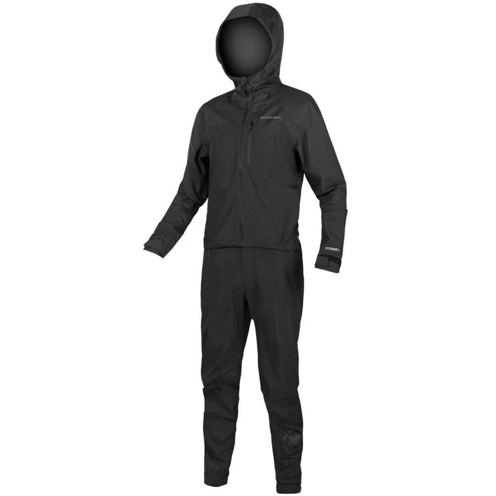 Endura SingleTrack One Piece Waterproof Rain Suit Men black