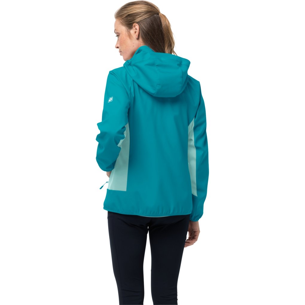 Jack Wolfskin Eagle Peak II Softshell Jacket Women dark cyan