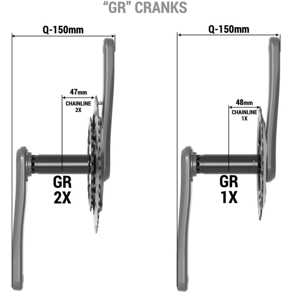 Praxis Works Alba-GR Crankset - M30 | 2x12-speed - 48/32 Teeth
