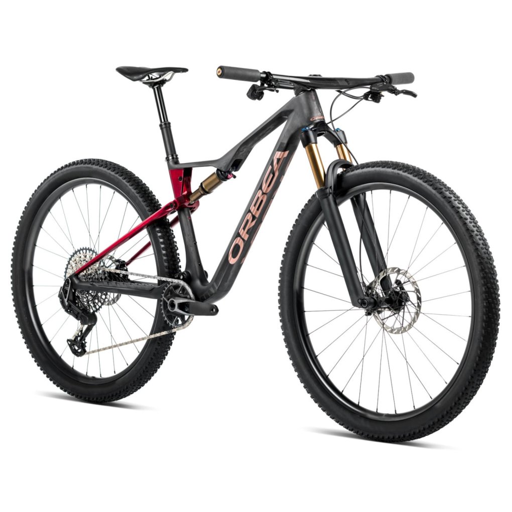 Orbea OIZ M-TEAM AXS Mountain Bike 2025 Diamond Carbon View (matt)  Cherry Red (gloss)