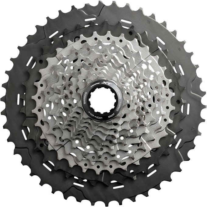 Shimano Deore XT CS-M8000 Cassette 11-speed - silver - 11-40 / 11
