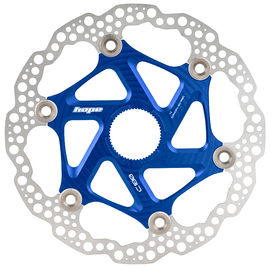 Hope MTB Floating Rotor - Centerlock - orange | BIKE24