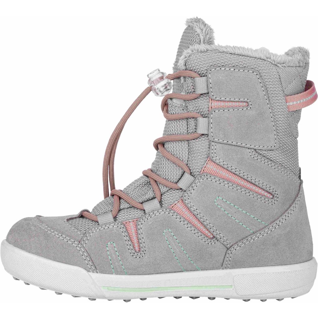 LOWA Lucy GTX Hi Winter Boots Junior grey/rose (Size 25-35) BIKE24