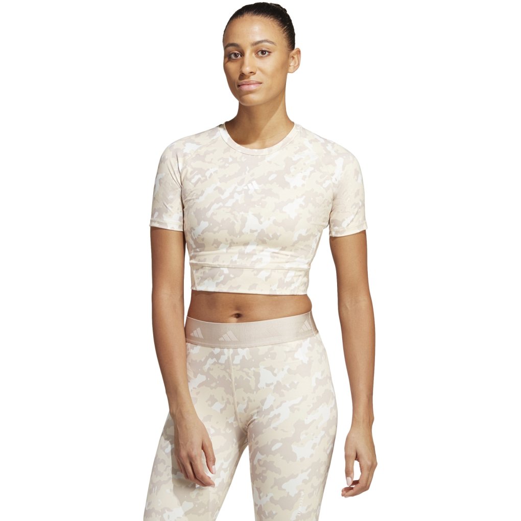 Adidas Techfit Camo Print Adidas Women's Camouflage Shirts