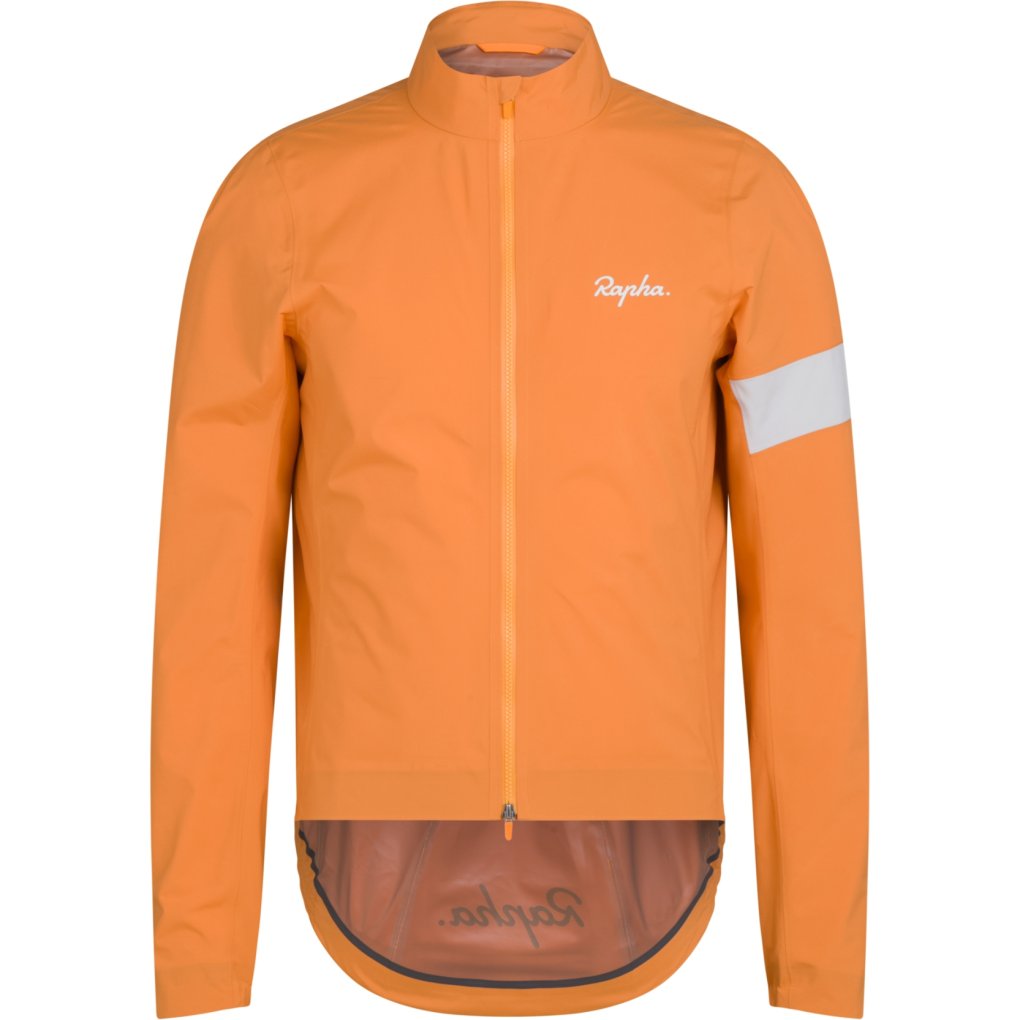 Rapha Core Rain Jacket Men - black/white | BIKE24