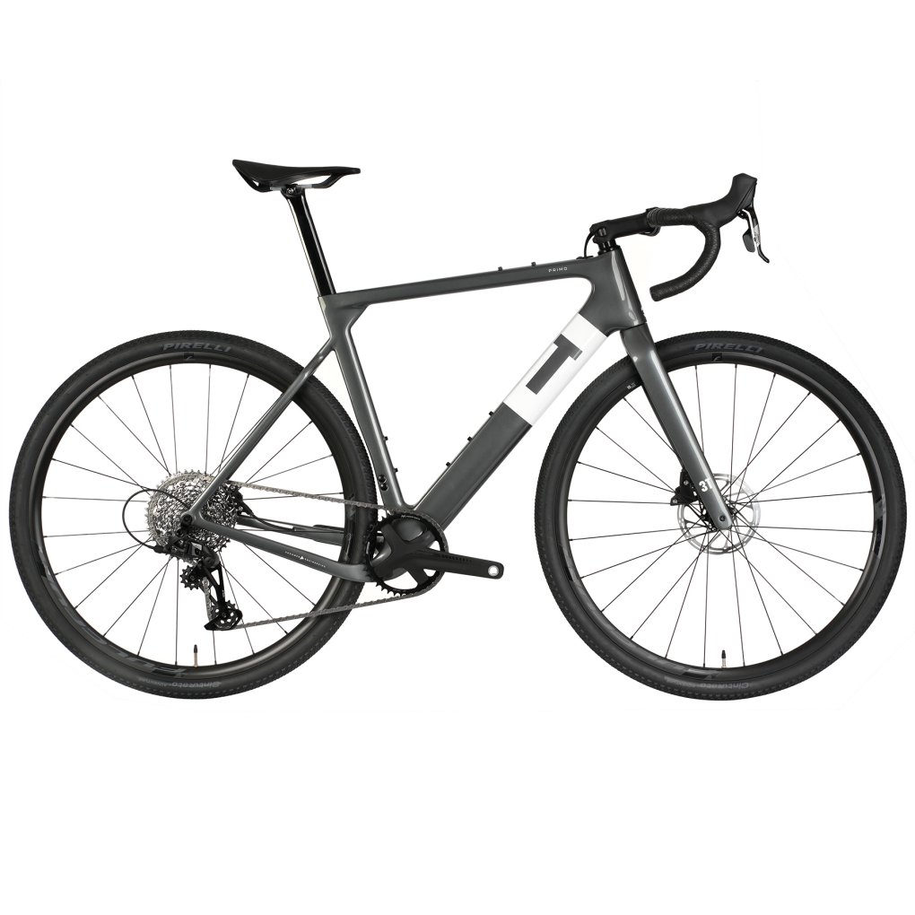 3T PRIMO Carbon Gravel Bike 2025 Anthracite