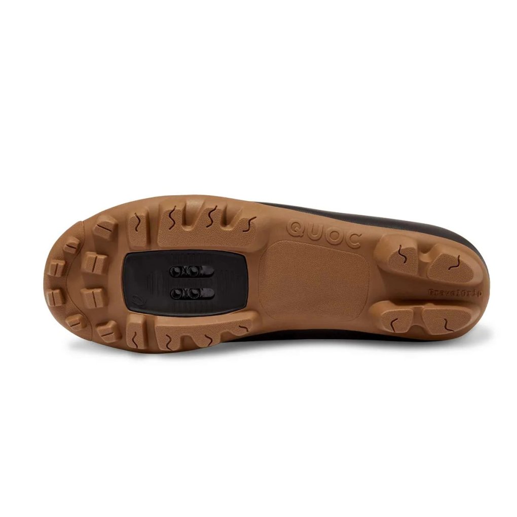 Scarpe Quoc Gran Tourer Gravel – Pedale A Scatto Black/Gum Taglia 43 – Unisex MTB