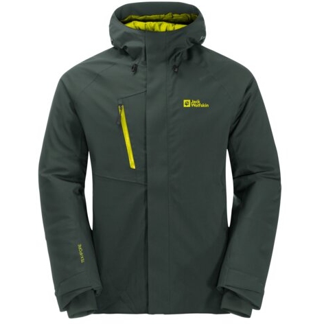 Jack Wolfskin Troposphere Ins Jacket Men black olive firefly