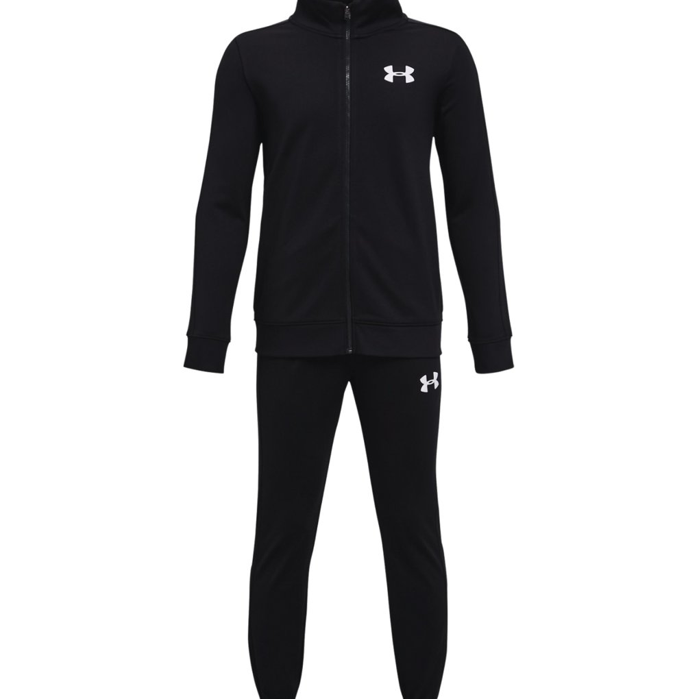 Underarmour Mens Under Armour Tracksuit Set FLEECE TRACKSUIT BLACK