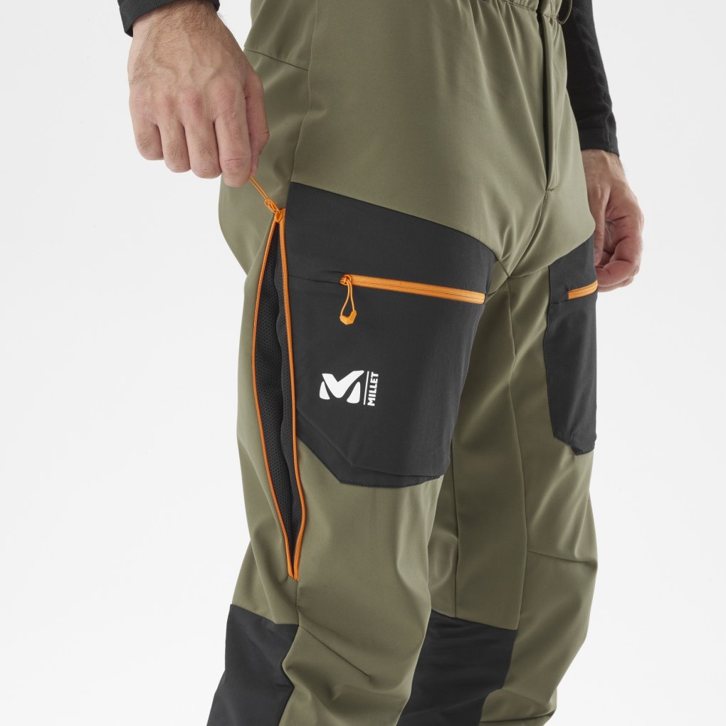 White Shield Millet M White Gtx MILLET Herren Tourenhose WHITE