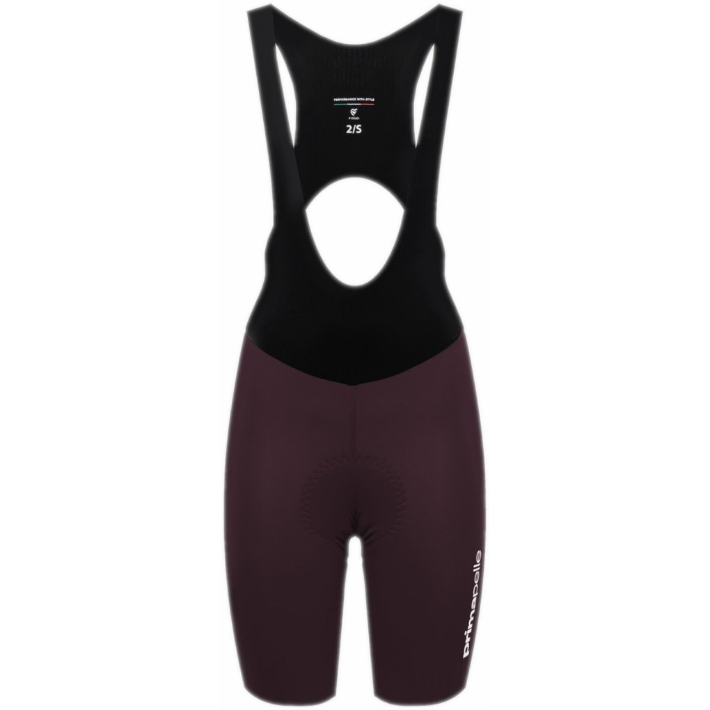 PISSEI Primapelle Bib Shorts Women - Plum | BIKE24