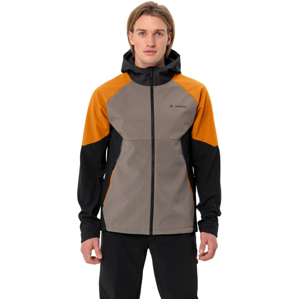 Vaude Qimsa Softshell Jacket Men kurkuma BIKE24