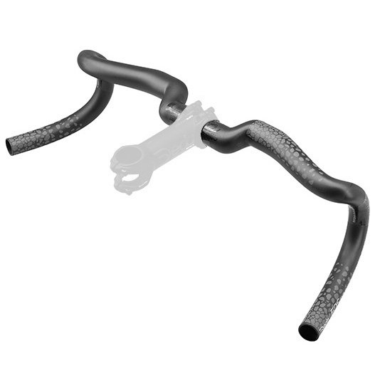 Deda Vinci Shallow Lenker – 420 Mm, 31,7 Mm Durchmesser, Schwarz, Für Rennrad & Sport