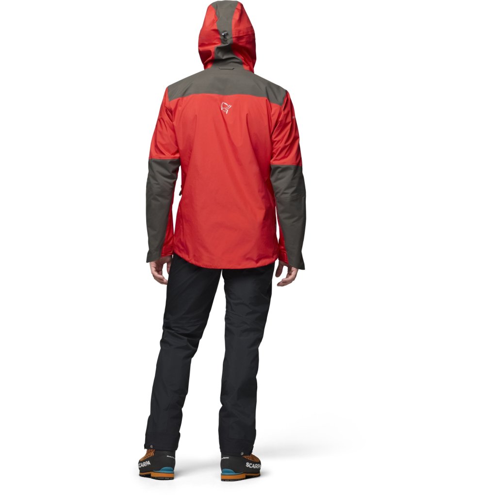 Norrona trollveggen Gore-Tex Pro light Jacket Men - Flame Scarlet