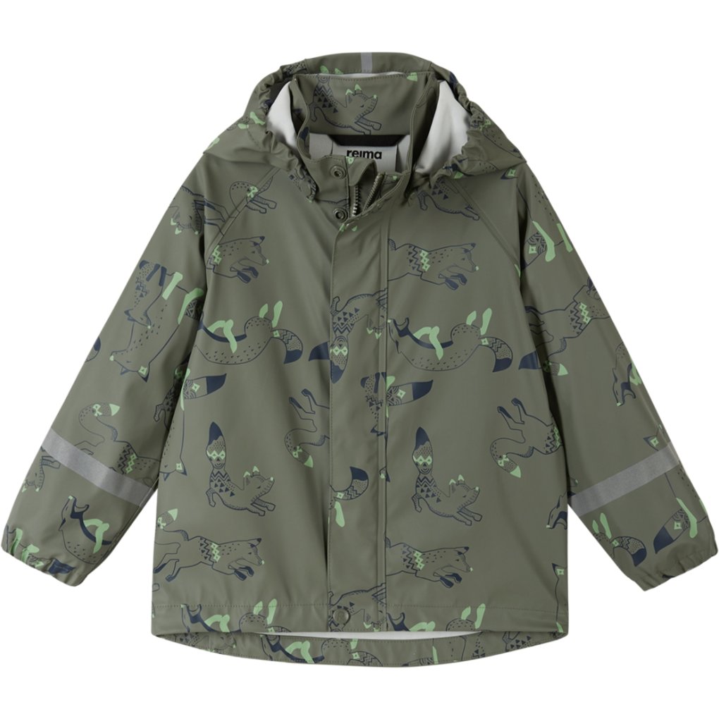 Reima Vesi Regenjacke Kinder greyish green 8923
