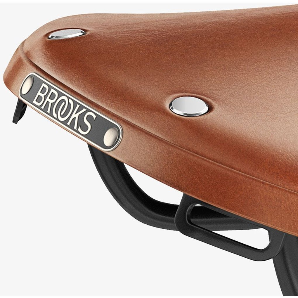 Brooks B17 Bend Leather Saddle honey