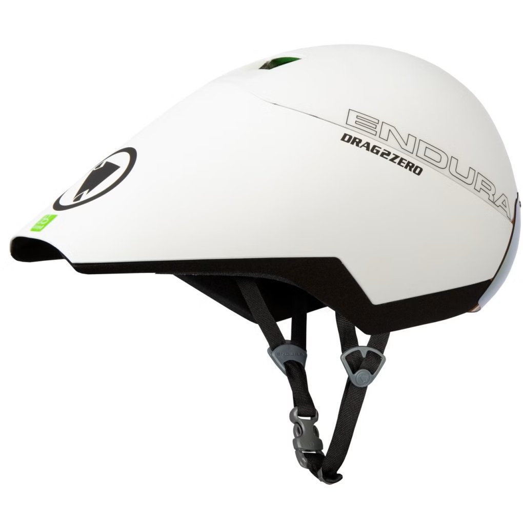 Endura Drag2Zero Aeroswitch Road Helmet white