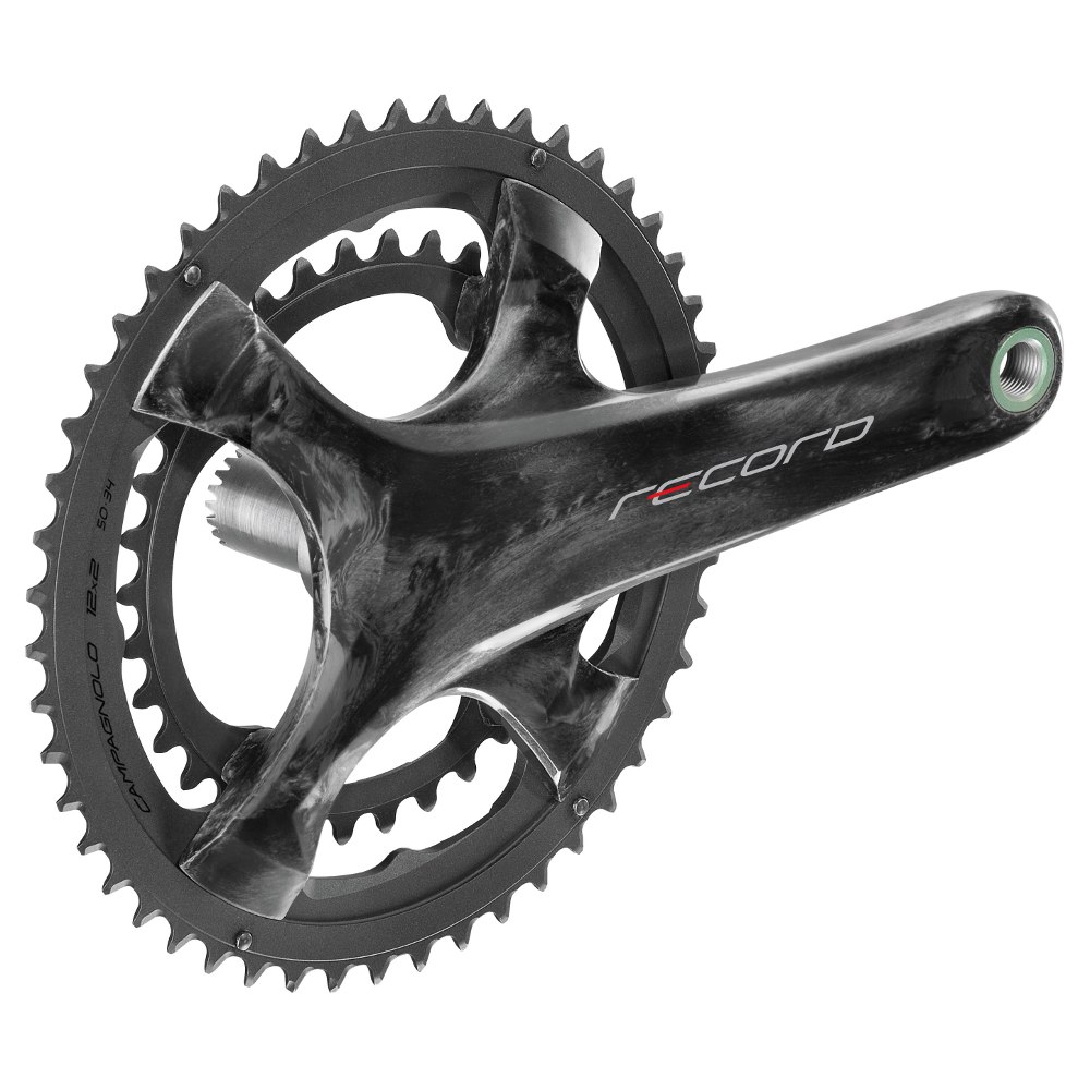Campagnolo Record Ultra Torque Carbon Crankset 2x12-speed - black