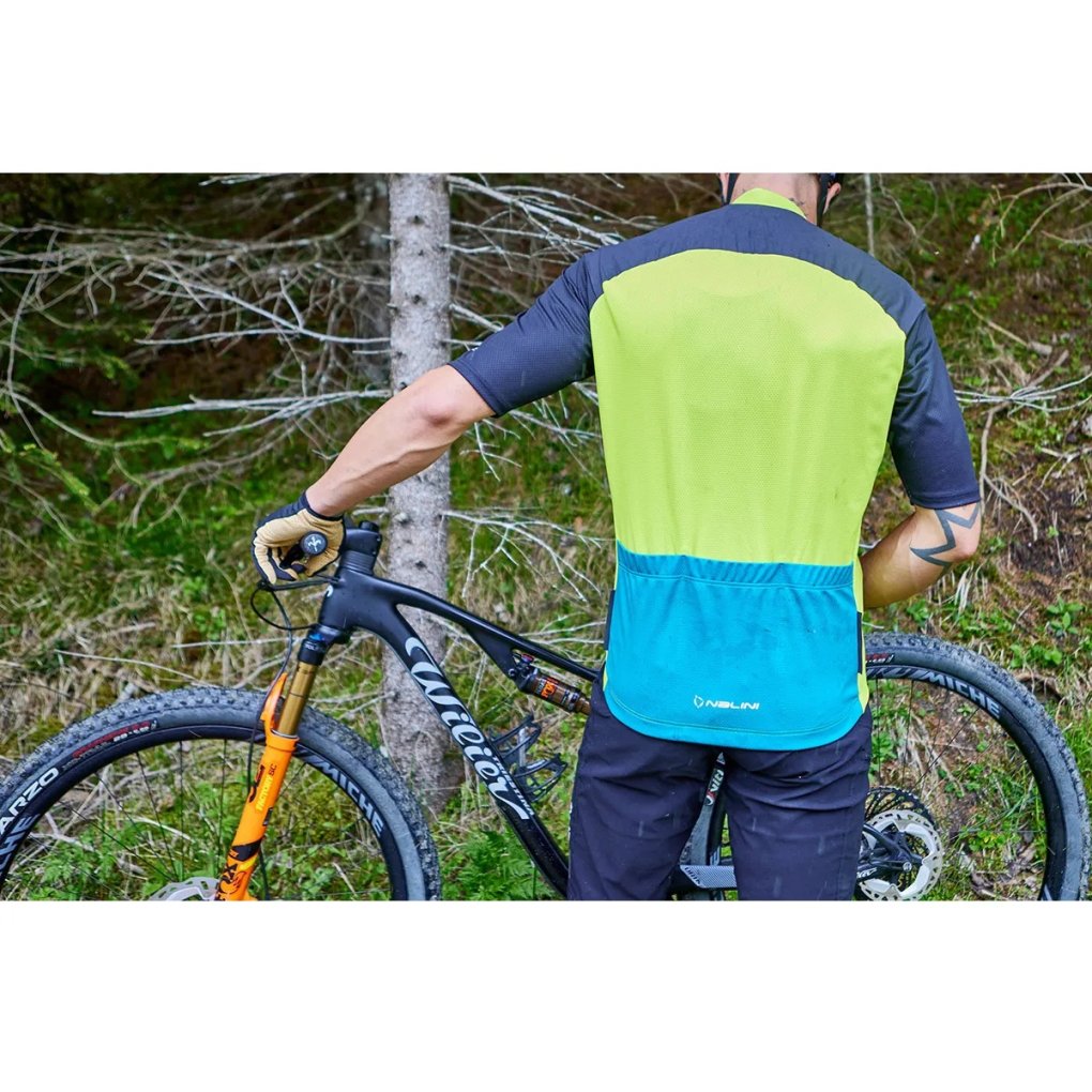 Nalini E-Bike Jersey Men evolution green 4051 BIKE24