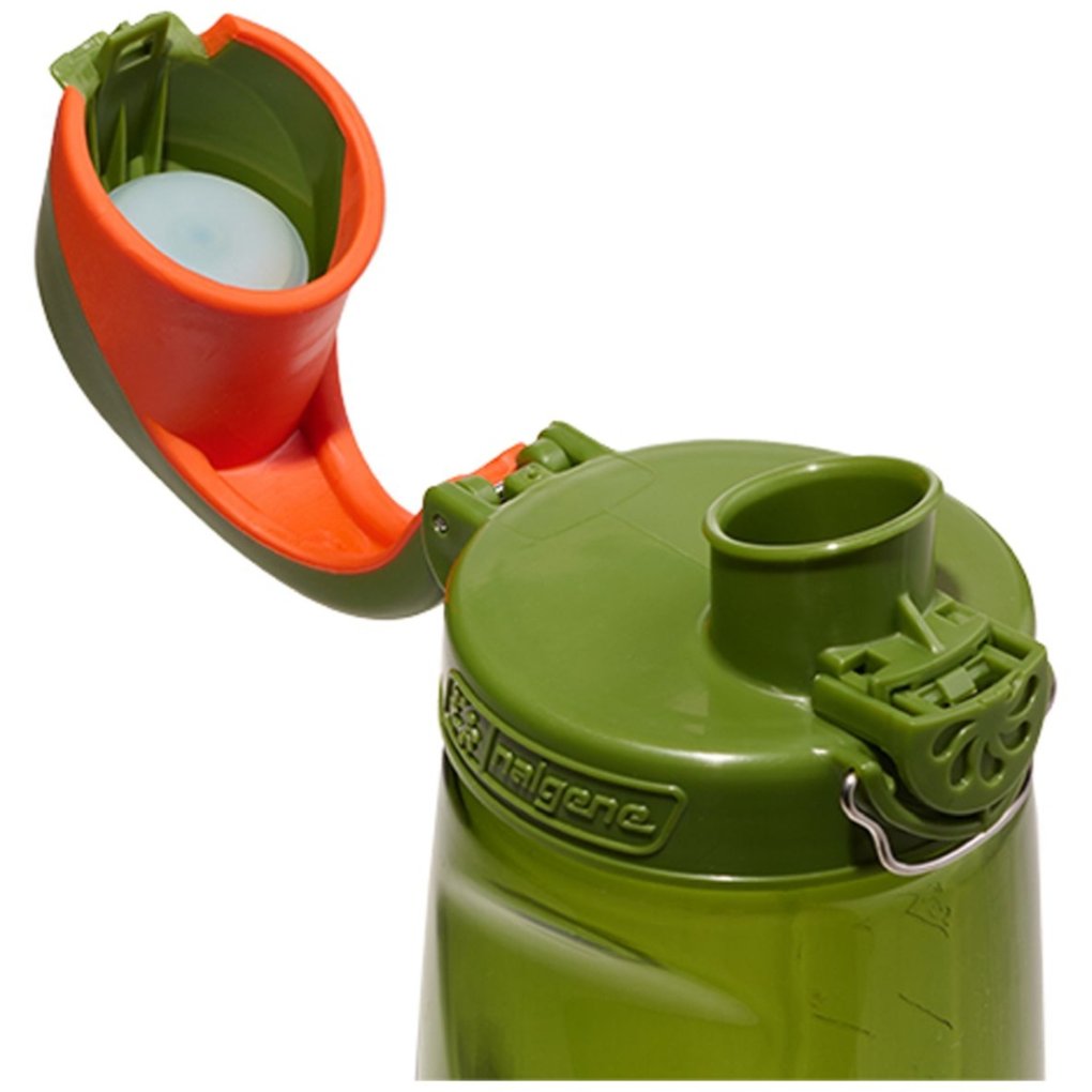 Nalgene OTF Sustain Trinkflasche – 0,6 Liter, Mit Trinkhalm, Spülmaschinengeeignet