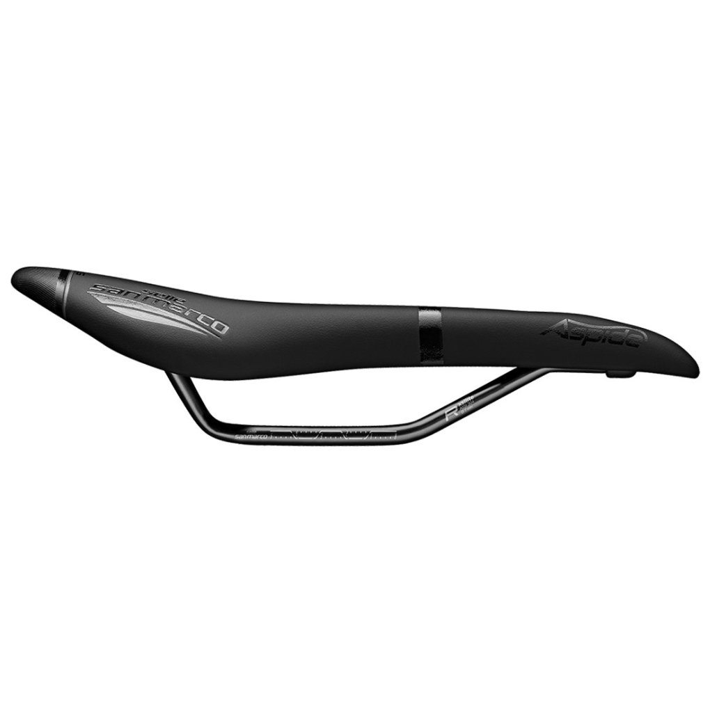 Selle De Course San Marco Aspide - Rails Titane - Taille L (132x277 Mm) - Poids 173 G - Occasion Avec Légères Usures