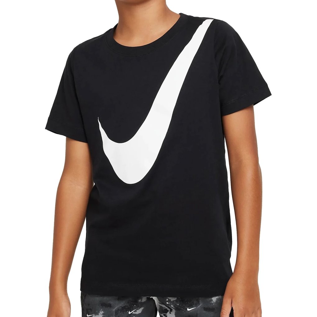Nike Sportswear Swoosh T-Shirt Big Kids black DX1195-010 BIKE24