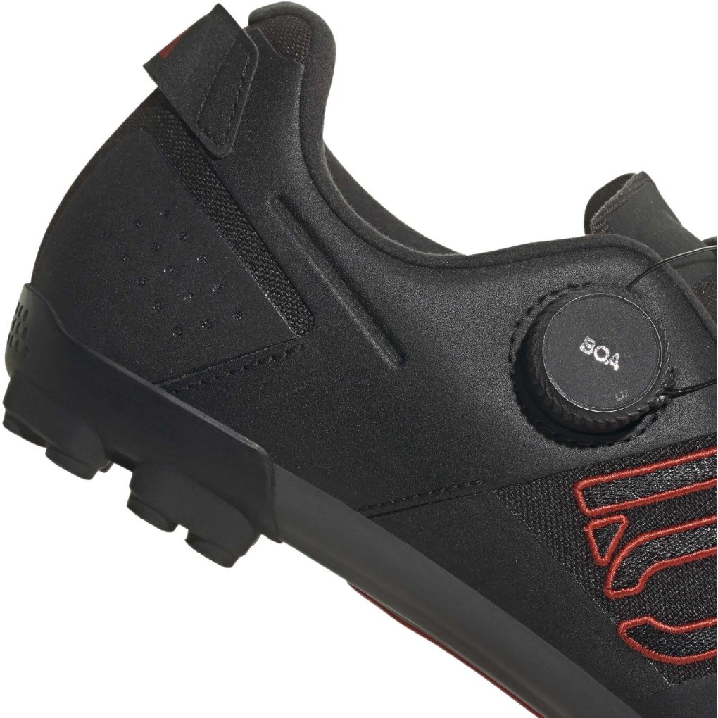 Five Ten Kestrel Boa Mountain Bike Shoes Men Core Black Red